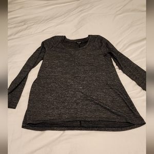 Grey, knit pullover sweater size medium